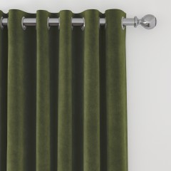 Cosmos Olive Curtains