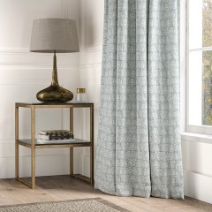 Ellora Steel Blue Curtains