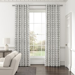 Inku Charcoal Curtains