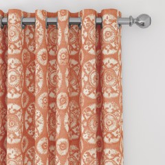 Nubra Apricot Curtains