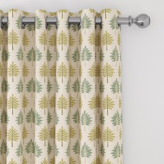 Palmette Leaf Curtains