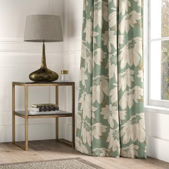 Pondicherry Soft Teal Curtains