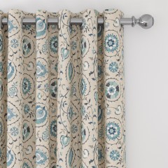 Shimla Azure Curtains