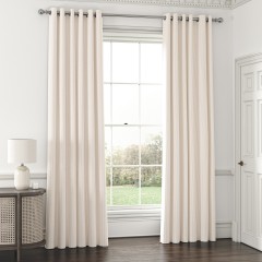 ready made curtain cho blush print eyelet lined main