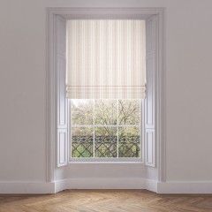 Bodo Stripe Ginger Roman Blind