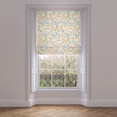 roman blind hina marigold print lifestyle 1