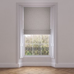 roman blind kalinda taupe plain lifestyle 1