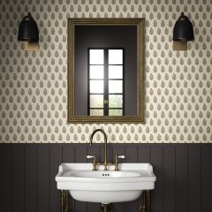 Wallpaper Indira Charcoal Lifestyle 1