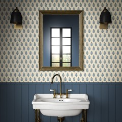 Wallpaper Indira Indigo Lifestyle 1