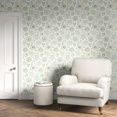 Wallpaper Kalamkari Jade Lifestyle 2