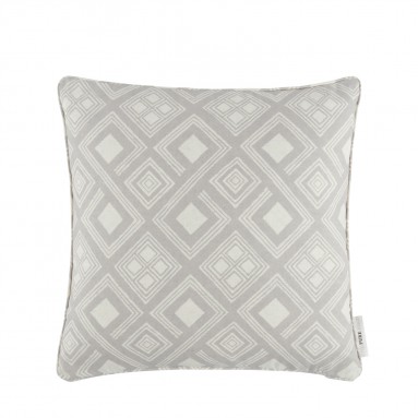 Alonzo Pebble Printed Cotton Cushion 43cm x 43cm