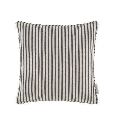 Jovita Charcoal Woven Cushion 43cm x 43cm