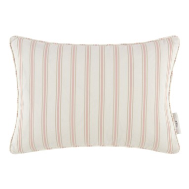 Malika Blush Woven Cushion 43cm x 30cm