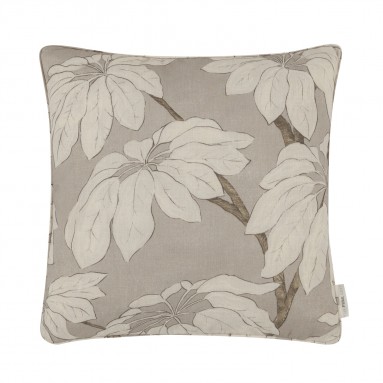 Pondicherry Clay Printed Cotton Cushion 50cm x 50cm