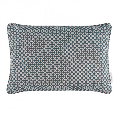 Sabra Indigo Woven Cushion 55cm x 38cm