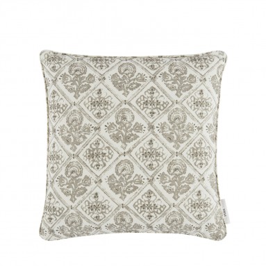 Watika Pebble Printed Cotton Cushion 43cm x 43cm