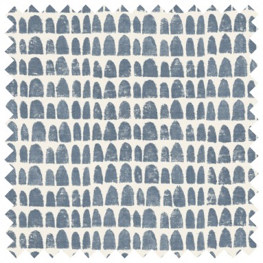 Fabric Babouches Denim Print Swatch