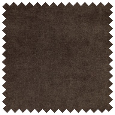 Cosmos Espresso Velvet Fabric