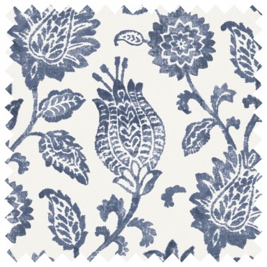 Palais Indigo Printed Cotton Fabric