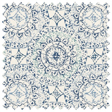 Sati Ocean Printed Cotton Fabric