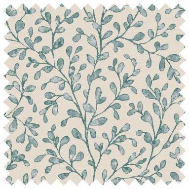 Fabric Taree Teal Print Swatch