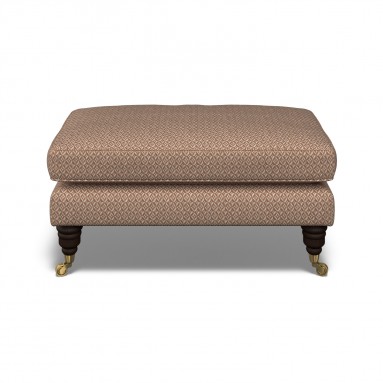 Bliss Footstool Jina Cinnabar