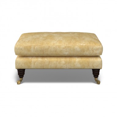 Bliss Footstool Namatha Ochre