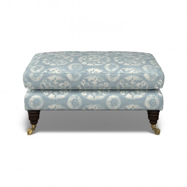 Bliss Footstool Nubra Denim