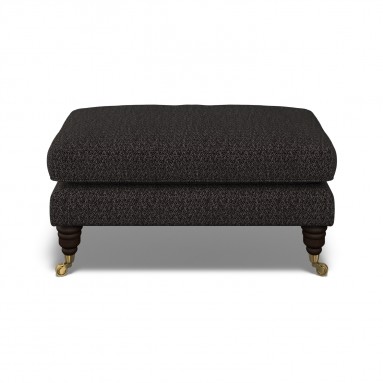 Bliss Footstool Safara Charcoal