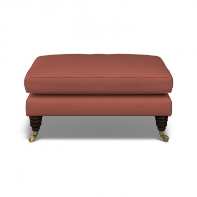 Bliss Footstool Shani Cinnabar