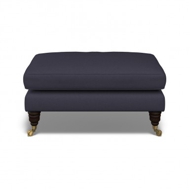 Bliss Footstool Shani Indigo