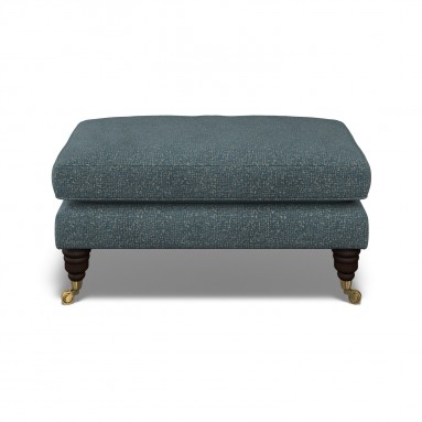 Bliss Footstool Yana Teal