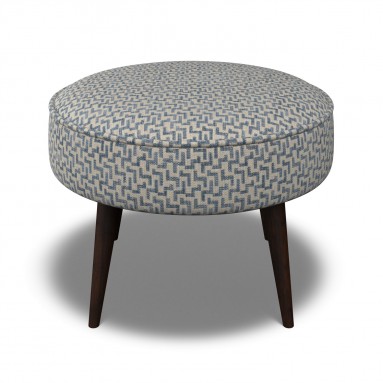 Brancaster Footstool Desta Denim