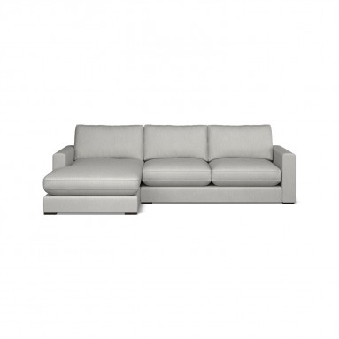 Cloud Chaise Sofa Amina Smoke