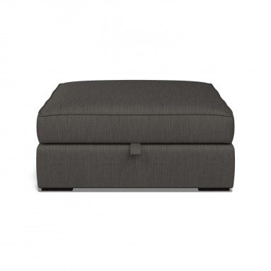 Cloud Storage Footstool Amina Charcoal