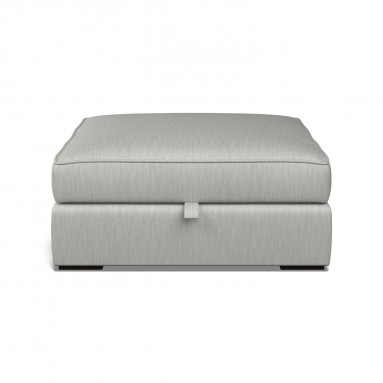 Cloud Storage Footstool Amina Smoke