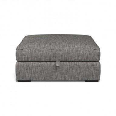 Cloud Storage Footstool Kalinda Charcoal