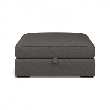 Cloud Storage Footstool Viera Charcoal