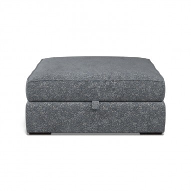 Cloud Storage Footstool Yana Denim