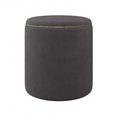 Malpaso Footstool Cosmos Charcoal