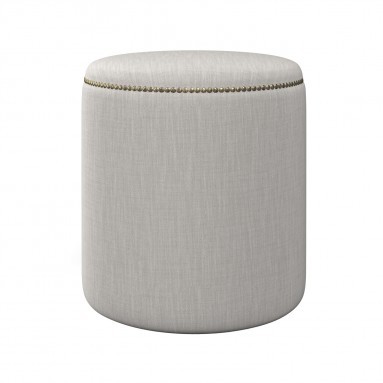 Malpaso Footstool Zuri Flint