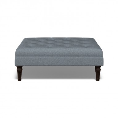 Monterey Footstool Bisa Denim