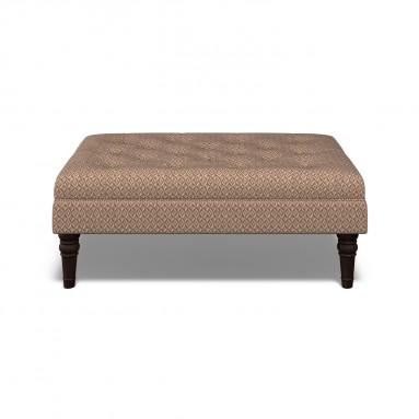 Monterey Footstool Jina Cinnabar