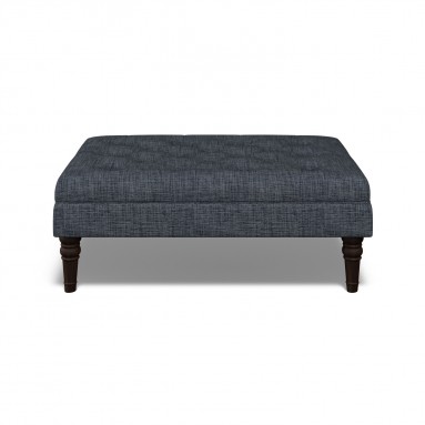 Monterey Footstool Kalinda Indigo