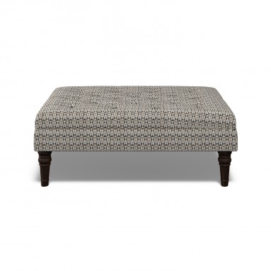 Monterey Footstool Nala Charcoal