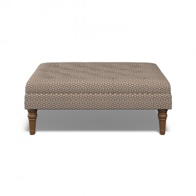 Monterey Footstool Nala Cinnabar