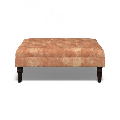 Monterey Footstool Namatha Rust