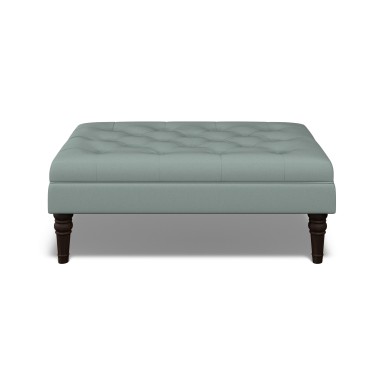 Monterey Footstool Shani Sea Glass