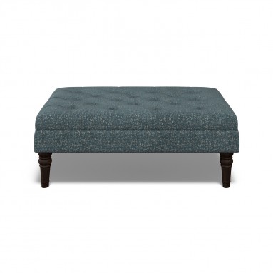 Monterey Footstool Yana Teal