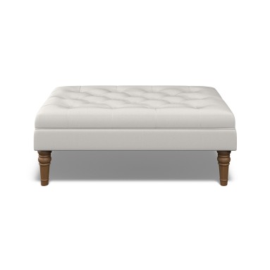 Monterey Footstool Zuri Alabaster